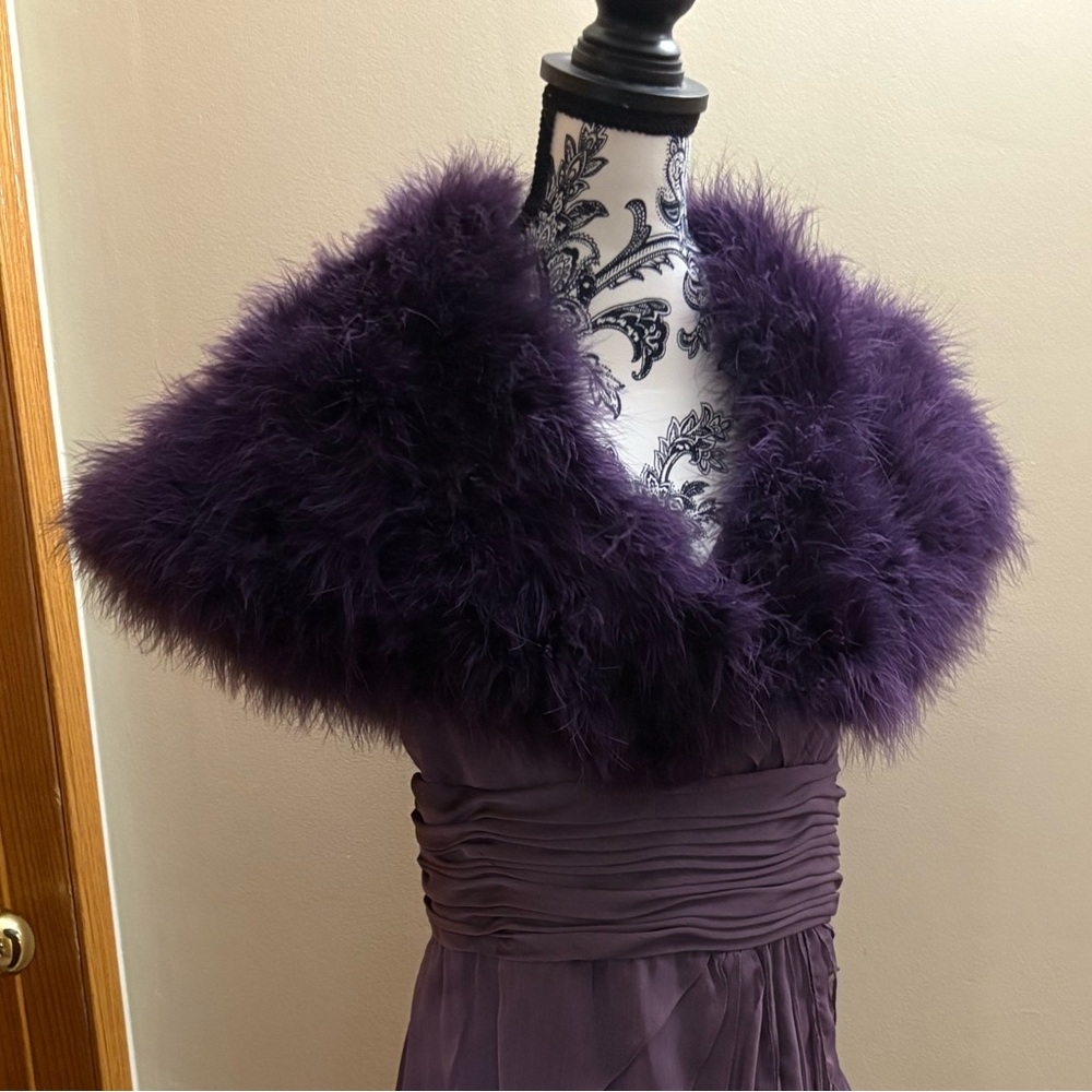 Elegant Feather Shawl